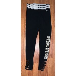 PINK cotton leggings